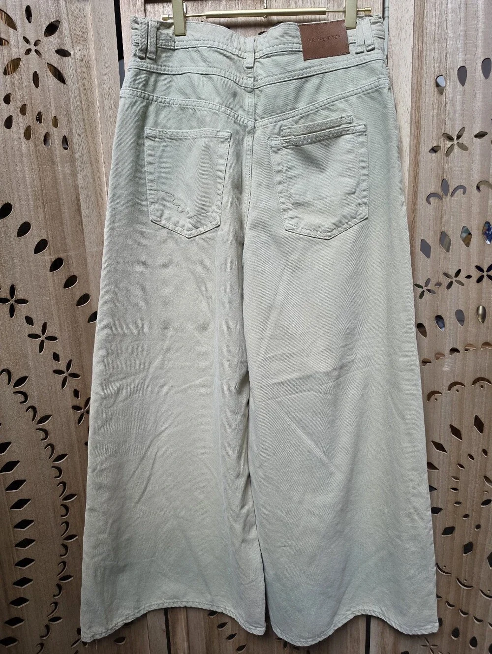 NWOT We The Free Give & Take Baggy Wide Leg Jeans Sample